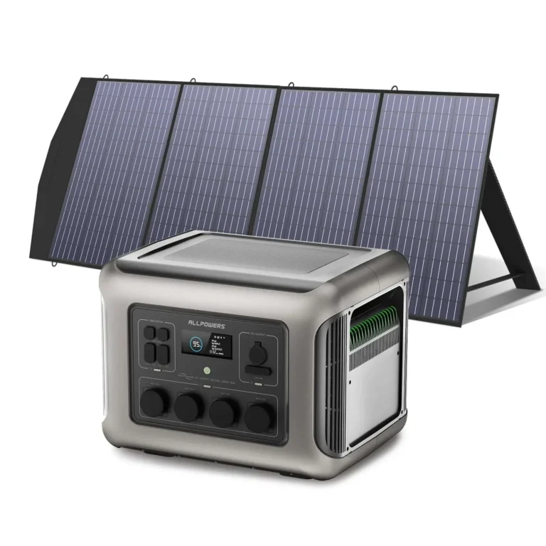 Allpowers Generador Solar 2500W ( R2500R2500 V2 + SP033 Panel Solar 200W) - R2500 V2+ 1 *（SP033 200W Panel Solar）