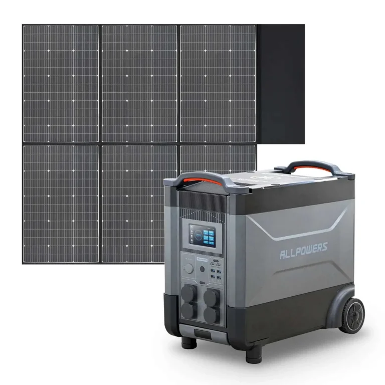 Allpowers Generador Solar 4000W (R4000R4000 V2 + SP039 Panel Solar 600W) - R4000 V2+ 1 * (SP039 Panel Solar 600W)