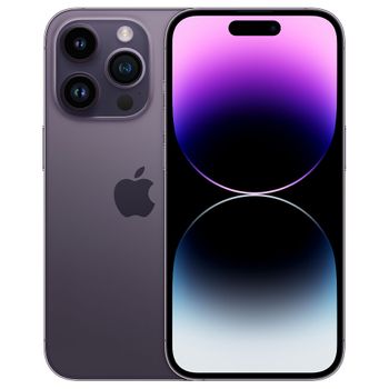 Apple Iphone 14 Pro 5g Violeta 128 Gb + 6 Gb Ram Sim Doble - Reacondicionado - Grado A+