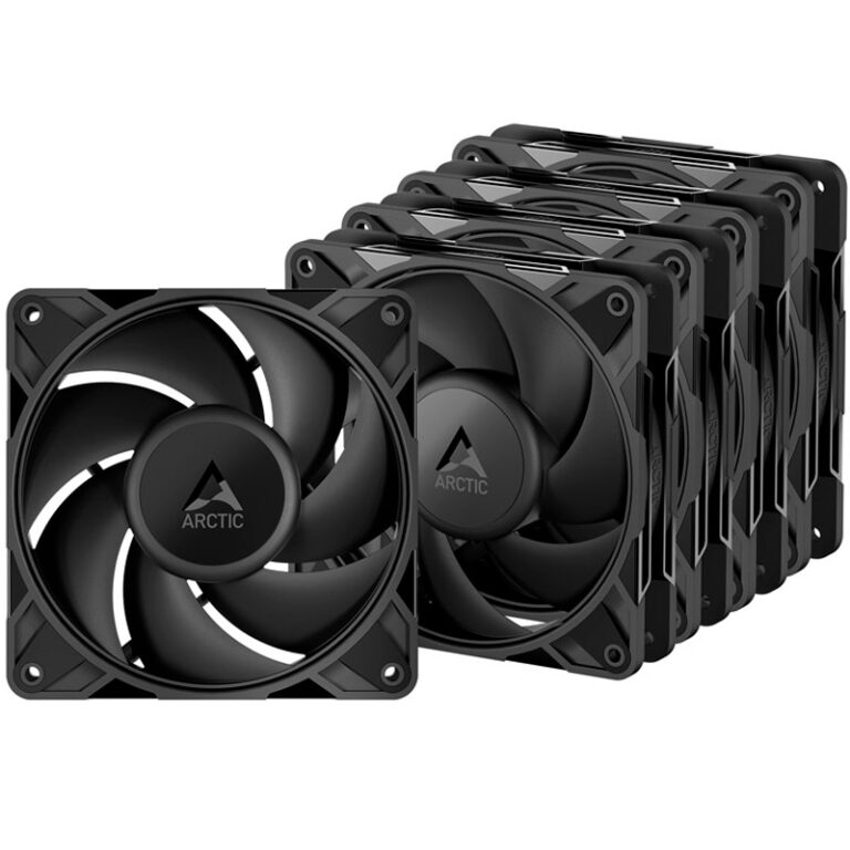 Artic P12 Pro LN 120mm Pack 5 Uds. Negro