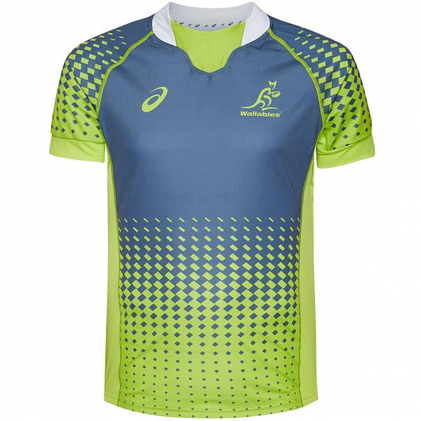 Asics Australia Wallabies ASICS Partido Hombre Camiseta de rugby 2113A009-0