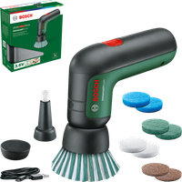 BOSCH 06033E0002 Cepillo de limpieza a batería Juego UniversalBrush (Sin batería ni cargador)