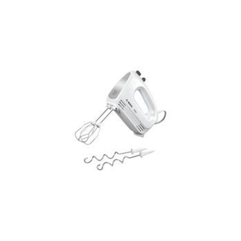 Bosch Clevermixx Mfq24200 - Batidora De Mano, Color Blanco/plata