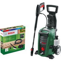 Bosch - Pack Hidrolimpiadora + Kit de Limpieza de coches - UniversalAquatak 125 - 1500W, 125 bar, 360 l/h, con Boquilla 3 en 1 y Lanza