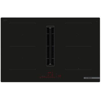 Bosch Placa De Inducción Al Vacío 4 Fuegos 7400w Negra - Pvq811h26e