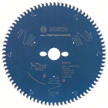 Bosch Professional Disco De Sierra Circular Expert For High Pressure Laminate Para Laminado De Alta Presión, 254 X 30 X 2.8 Mm, Accesorio De Sierra Circular