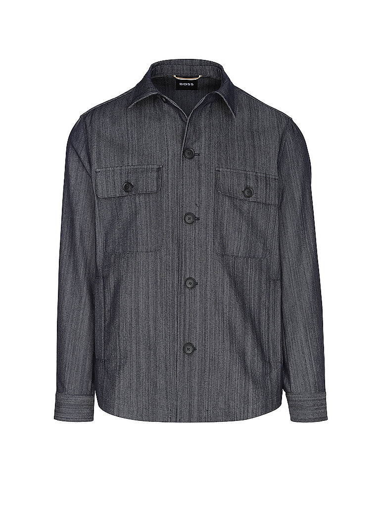 BOSS Nombre del producto: Chaqueta azul oscuro