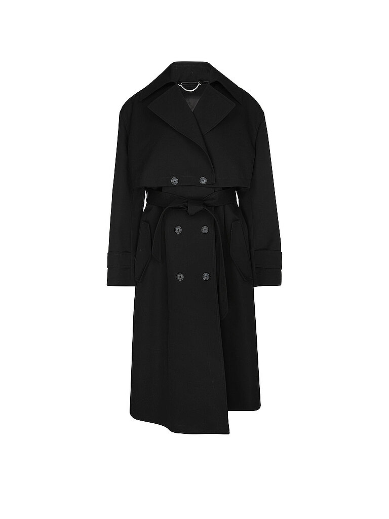 BOSS Trench CHANDRA negro | 40