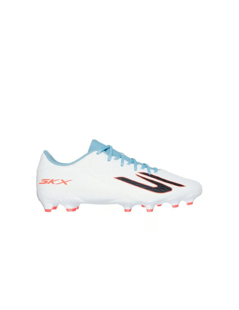Botas de fútbol Skechers Skx_2 Club Mg Hombre Blanco/Turquesa