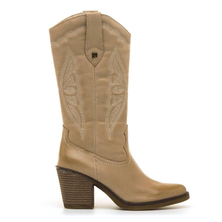 BOTAS DE MUJER MUSTANG TIJUANA BEIGE 54154 61725