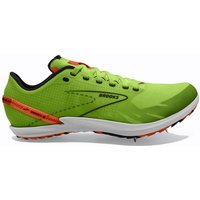 Brooks Zapatillas de Atletismo Brooks Draft XC Green/Red Orange/White