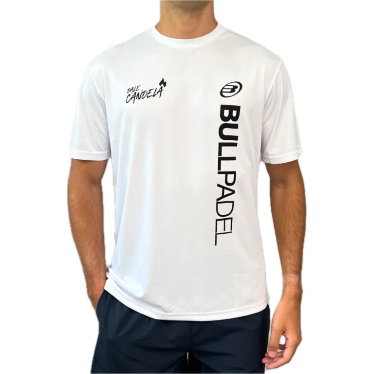 Bullpadel DALE CANDELA PM Blanca (Camiseta)