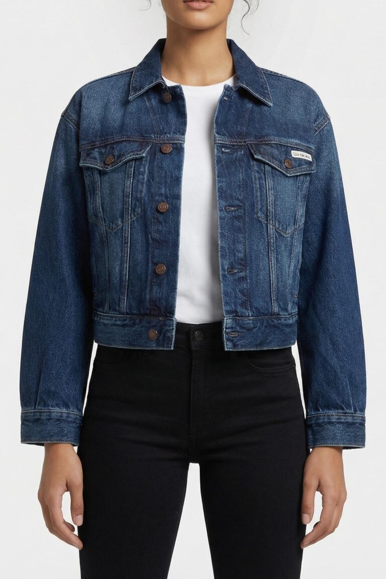 Calvin Klein 90s Trucker Jacket Dark Crescent | Chaquetas Vaqueras Outlet | Mujer