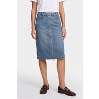 Calvin Klein Denim Zip Front Skirt Vintage Road Talla: W29 | Faldas Midi Outlet | Mujer