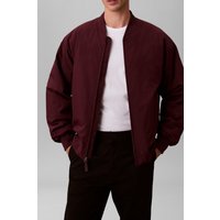 Calvin Klein Ls Sportswear Tech Fabric Bomber Jacket Winetasting | Bombers Outlet | Hombre | Rojo