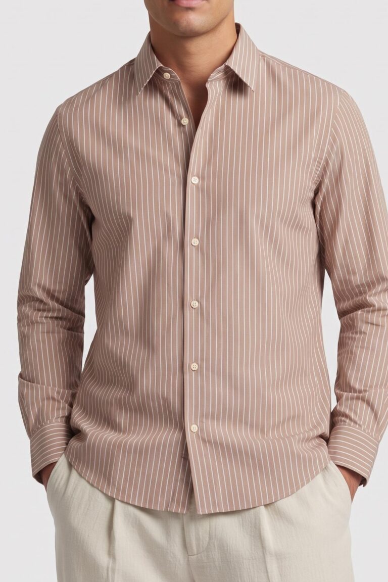Calvin Klein Ls Stripe Supima Shirt Amphora | Camisas de Trabajo Outlet | Hombre