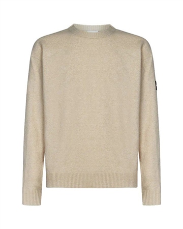 Calvin Klein Lycra Blend Sweater - Fog