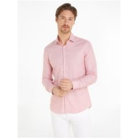Calvin Klein Stretch Collar Tonal Shirt Tzs - Pink