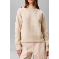 Calvin Klein Woolen Stitch Pullover B01 Light Grey Heather | Sudaderas con Capucha Outlet | Mujer | Gri