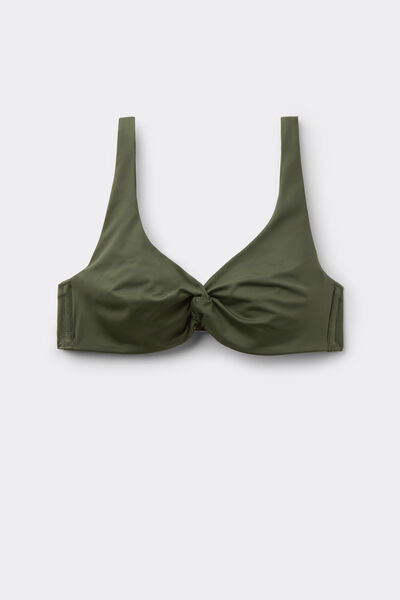 Calzedonia Balconette Bikini Premium Sculpt Mujer Verde