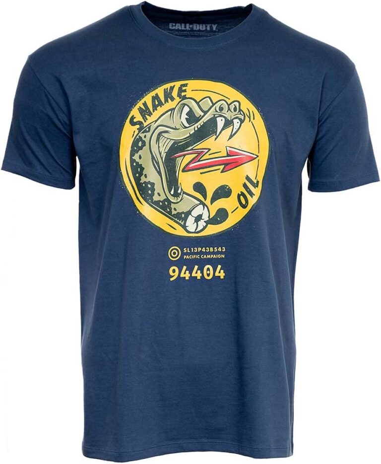 camiseta call of duty vanguard snake azu