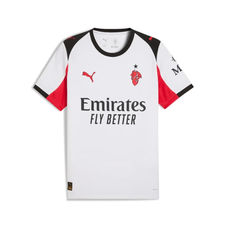 camiseta de visitante del ac milan 20