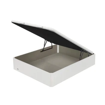 Canapé Abatible Madera 25 Tapa Tapizada AD Blanco 90x200 cm FLEX