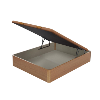 Canapé Abatible Madera 25 Tapa Tapizada AD Cerezo 90x190 cm FLEX