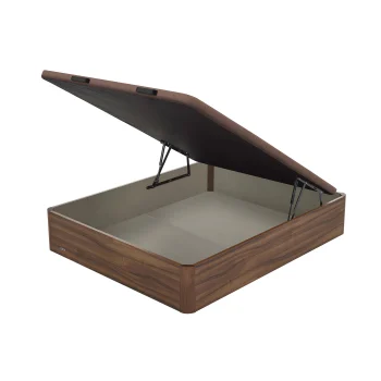Canapé Abatible Madera 25 Tapa Tapizada AD Nogal 105x200 cm FLEX