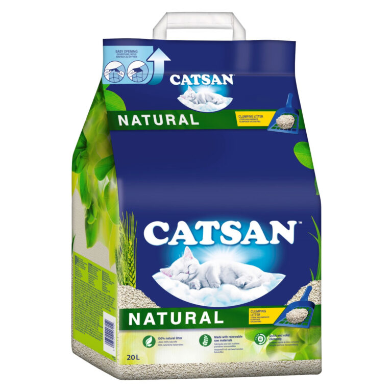 Catsan Natural arena aglomerante - 20