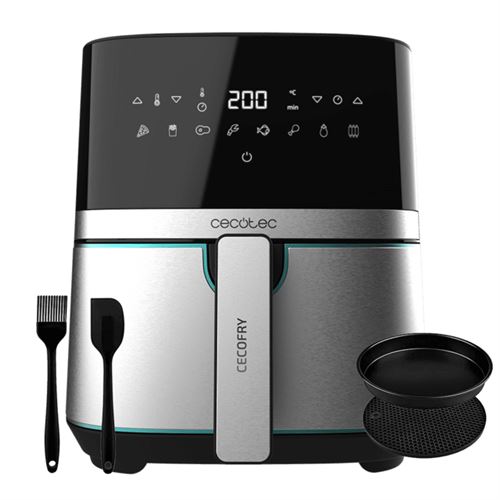 Cecotec Freidora De Aire Cecotec Cecofry Full Inox Pro 5500 Con Accesorio