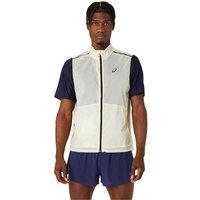 Chaleco de Running ASICS Metarun Packable Gilet Hombre Beige