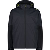 Chaqueta de Montaña CMP desmontable Zip Detachable Inner Hombre Antracita/Negro