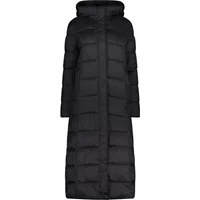 Chaqueta larga con capucha brillante para mujer CMP