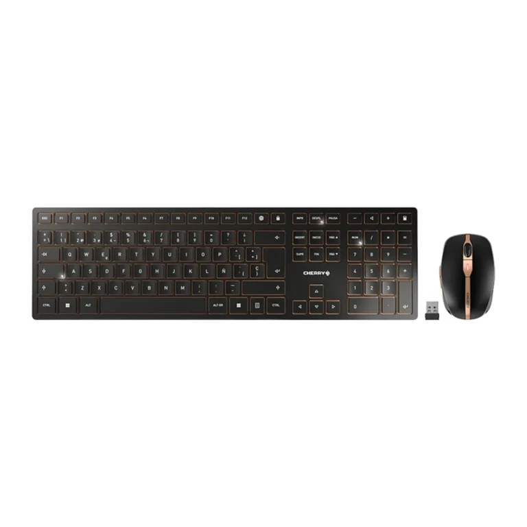 Cherry Kit teclado y ratón Cherry DW 9100 Slim Inalámbrico Españo