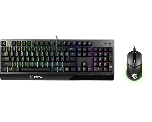 COMBO GAMING MSI TECLADO GK30 + RATON GM11