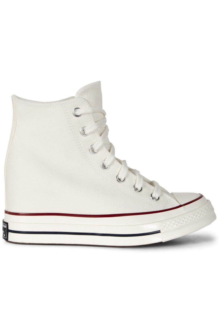 Converse Chuck 70 Wedge Hi Egret/black/red Egret/black/red | Zapatillas Deportivas Outlet | Mujer | Negro