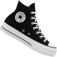 Converse Chuck Taylor All Star Lift Hi Platform - Zapatillas altas de lona con plataforma negras