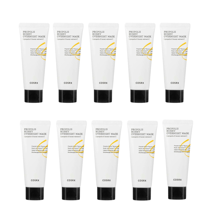 Cosrx [Oferta] COSRX Full Fit Propolis Honey Overnight Mask - 60ml (10ea) Set
