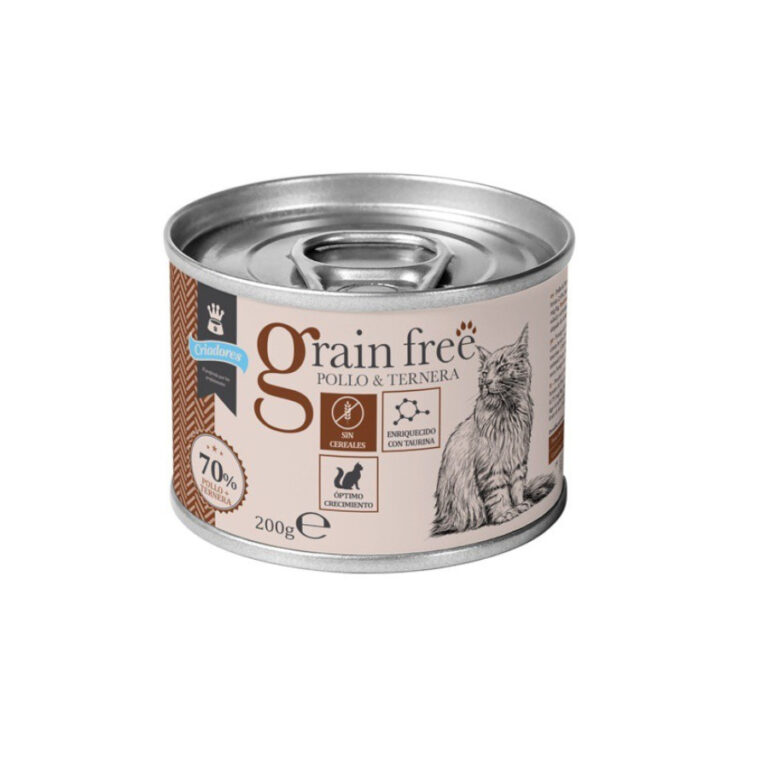 Criadores 48 latas x 200 g Criadores Grain Free Pollo y Ternera lata para gatitos ¡Pack Ahorro!