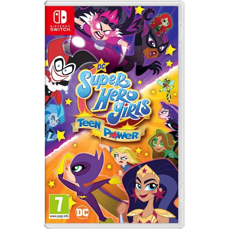 DC SUPER HERO GIRLS TEEN POWER SWITCH JUEGO FÍSICO NINTENDO SWITCH Nintendo
