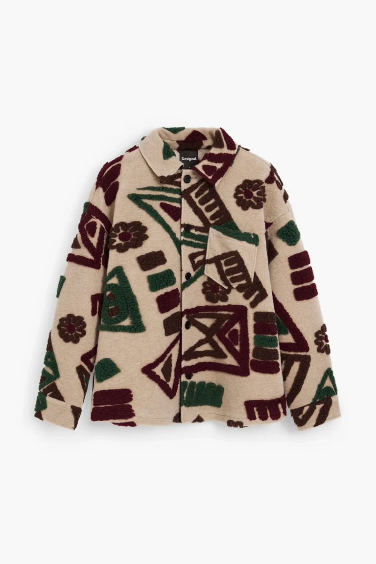 Desigual, Chaqueta paño oversized, Hombre
