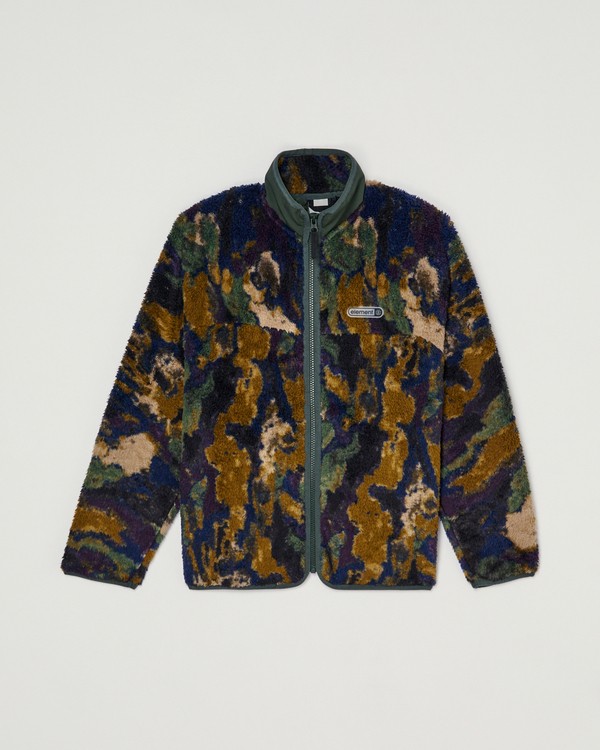 element bark camo classic - chaqueta polar multi chicos 8