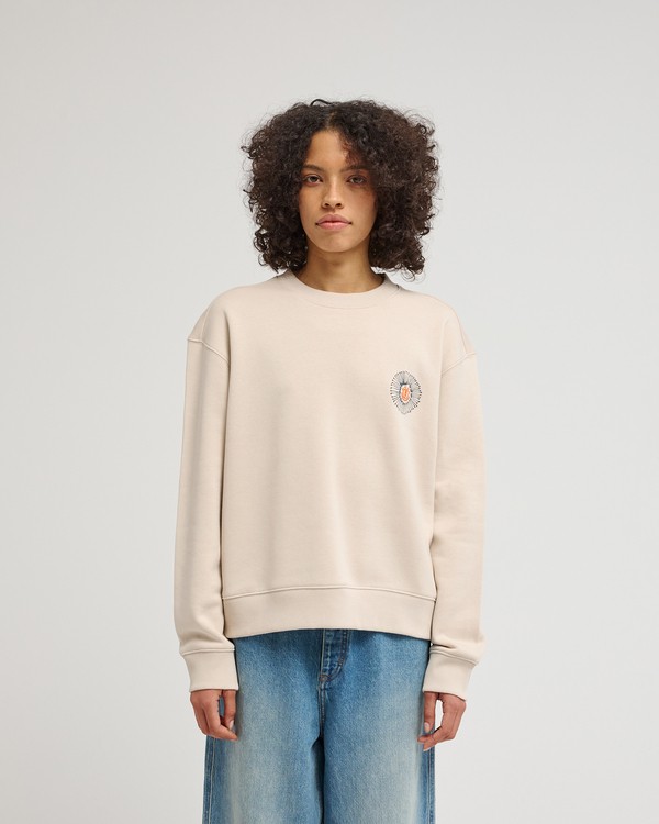 element Oat Milk Dandelion - Sudadera Beige Mujer