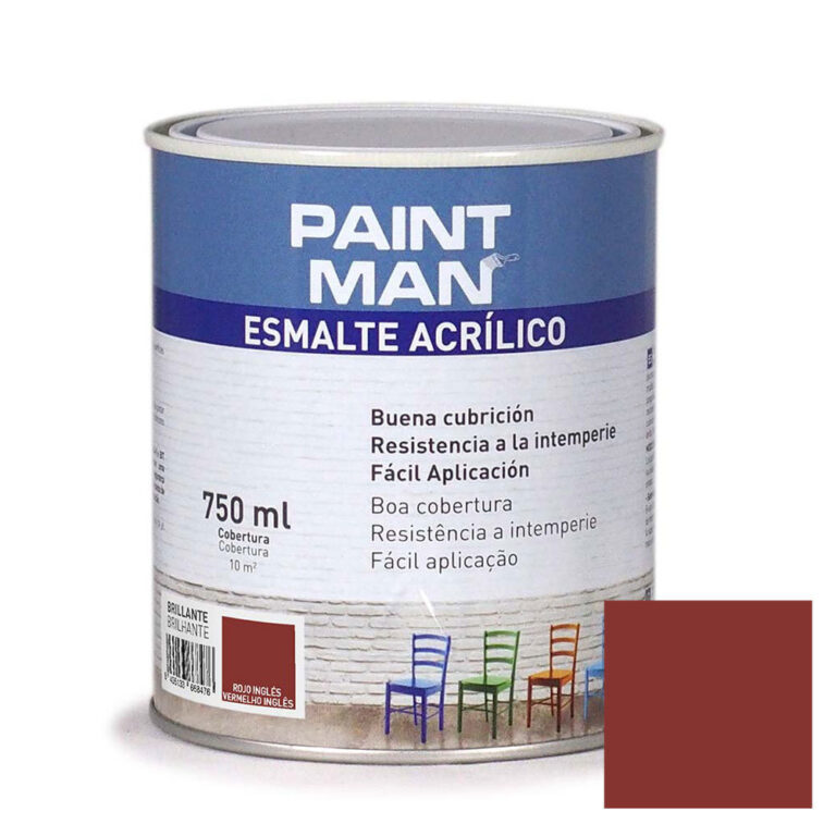 Esmalte acrílico paintman brillante rojo inglés 750 m