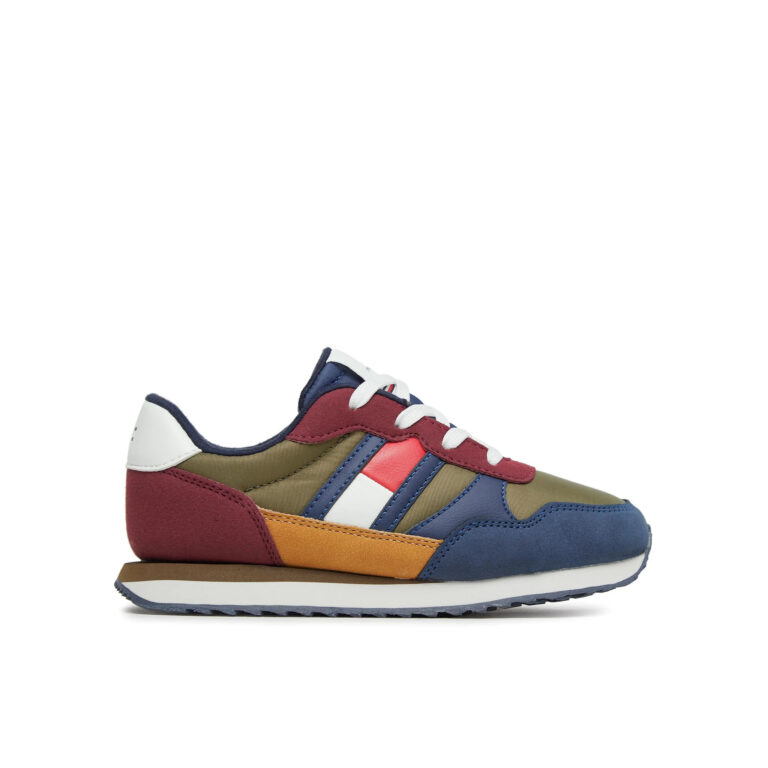 Formadores Flag Low Cut Lace-Up femme Tommy Hilfiger Flag