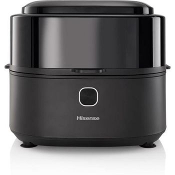 Freidora De Aire Caliente Hisense Haf1350dr, Individual, 6,7 L, Independiente, Color Negro