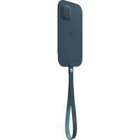 Full leather case with magsafe for iphone 12 pro max baltic blue - case