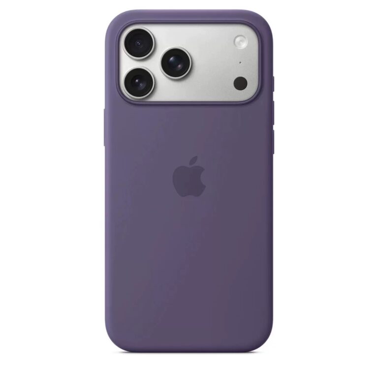 Funda de silicona líquida con MagSafe para iPhone 17 Pro– Protección antigolpes, carga inalámbrica compatible, funda de alta calidad