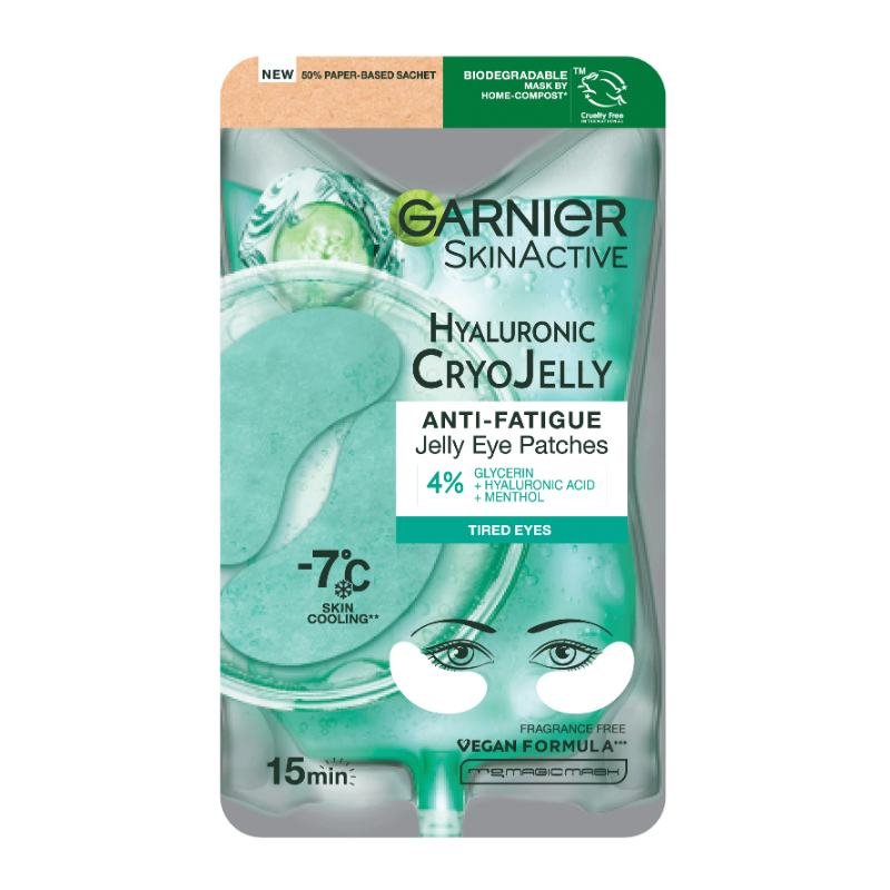 GARNIER SKIN ACTIVE Hyaluronic CRYO JELLY Mascarilla de ojos